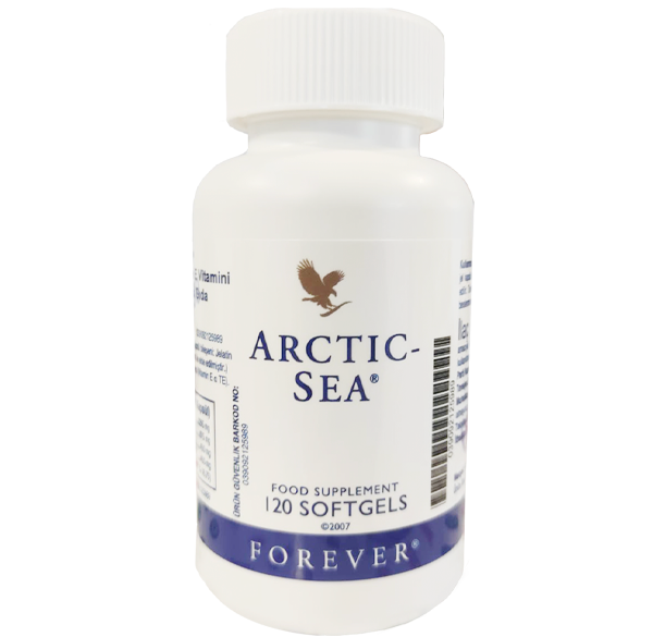 ARCTIC-SEA (120 SOFTGELS) Balık Yağı, Oleik Asit ve E Vitamini İçeren Takviye Edici Gıda